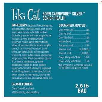 Tiki Cat Born Carnivore Dry Cat Food B560
