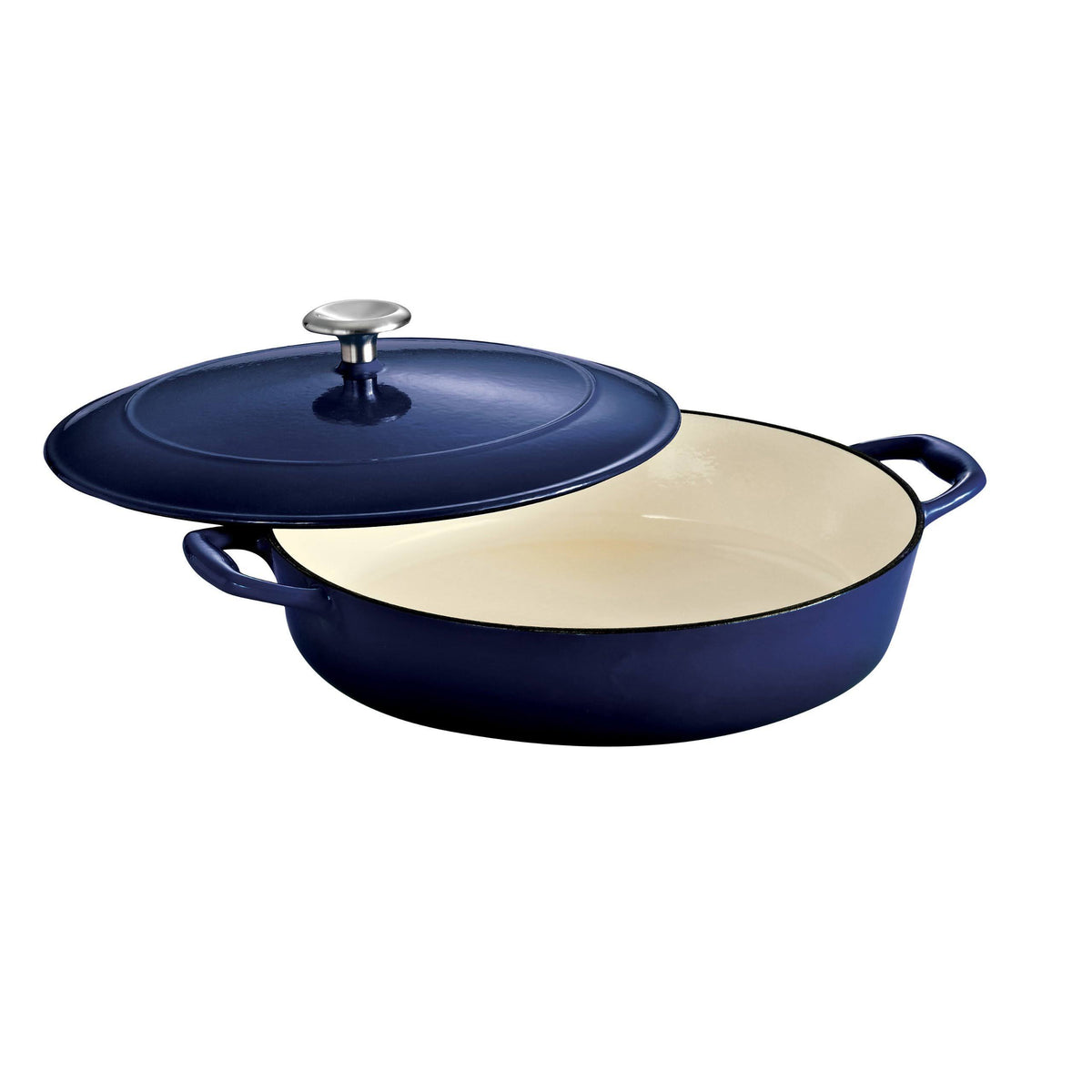 Enameled Cast Iron Covered Braiser V7326