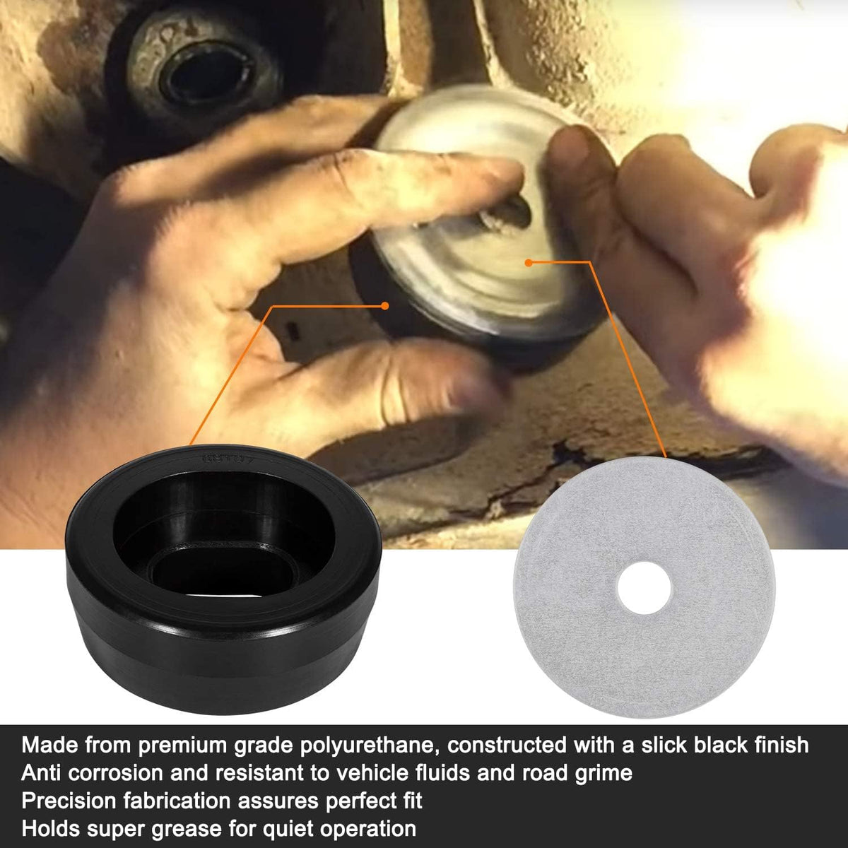 Body & Cab Mount Bushing Kit 16 Pcs Pack of 2 W219947