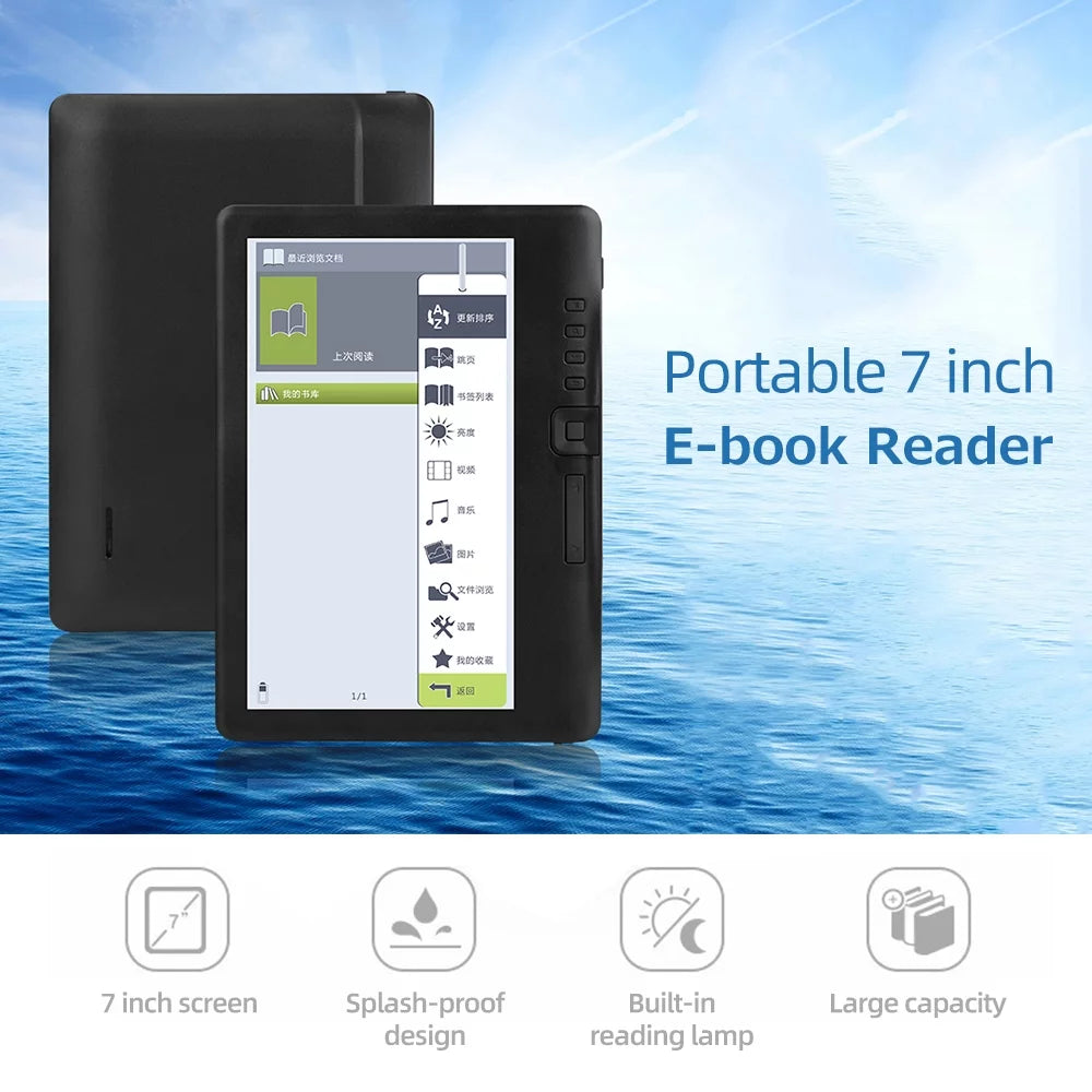 7 inch E-book Reader with 8GB Memory V73787