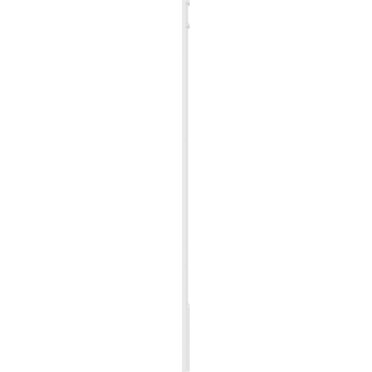 Plain PVC Pilaster with Standard Capital & Base (Pair) O75865