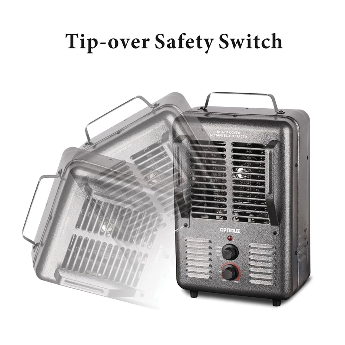1,300-Watt/1,500-Watt Portable Utility Heater with Thermostat R79241
