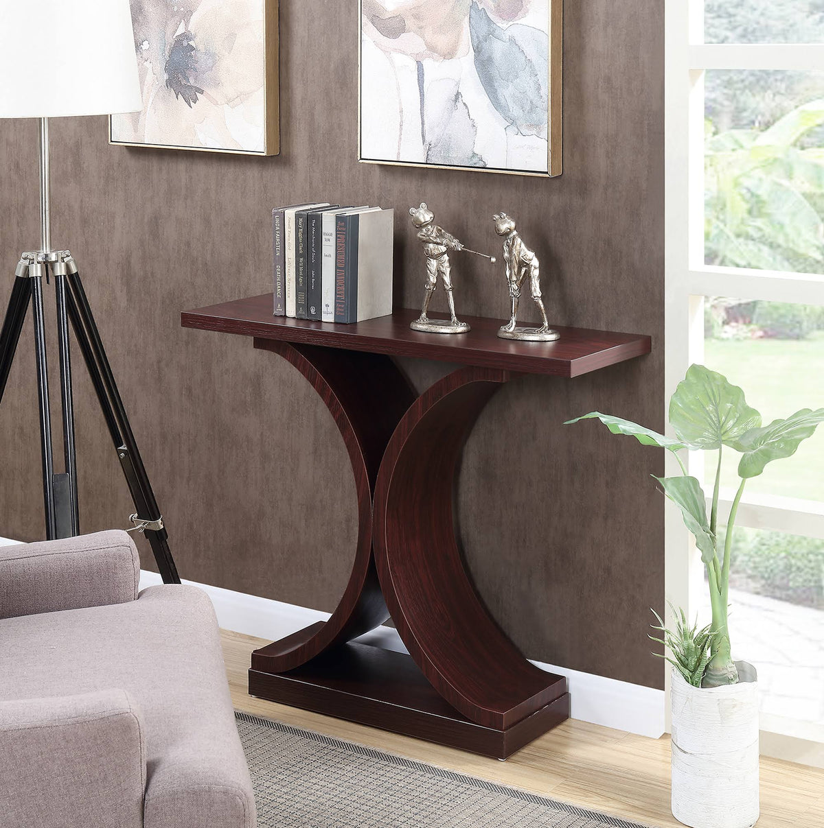 Mahogany Console Table D810