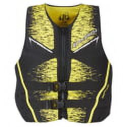 Yellow Hinged Rapid-Dry Flex-Back Vest W2414