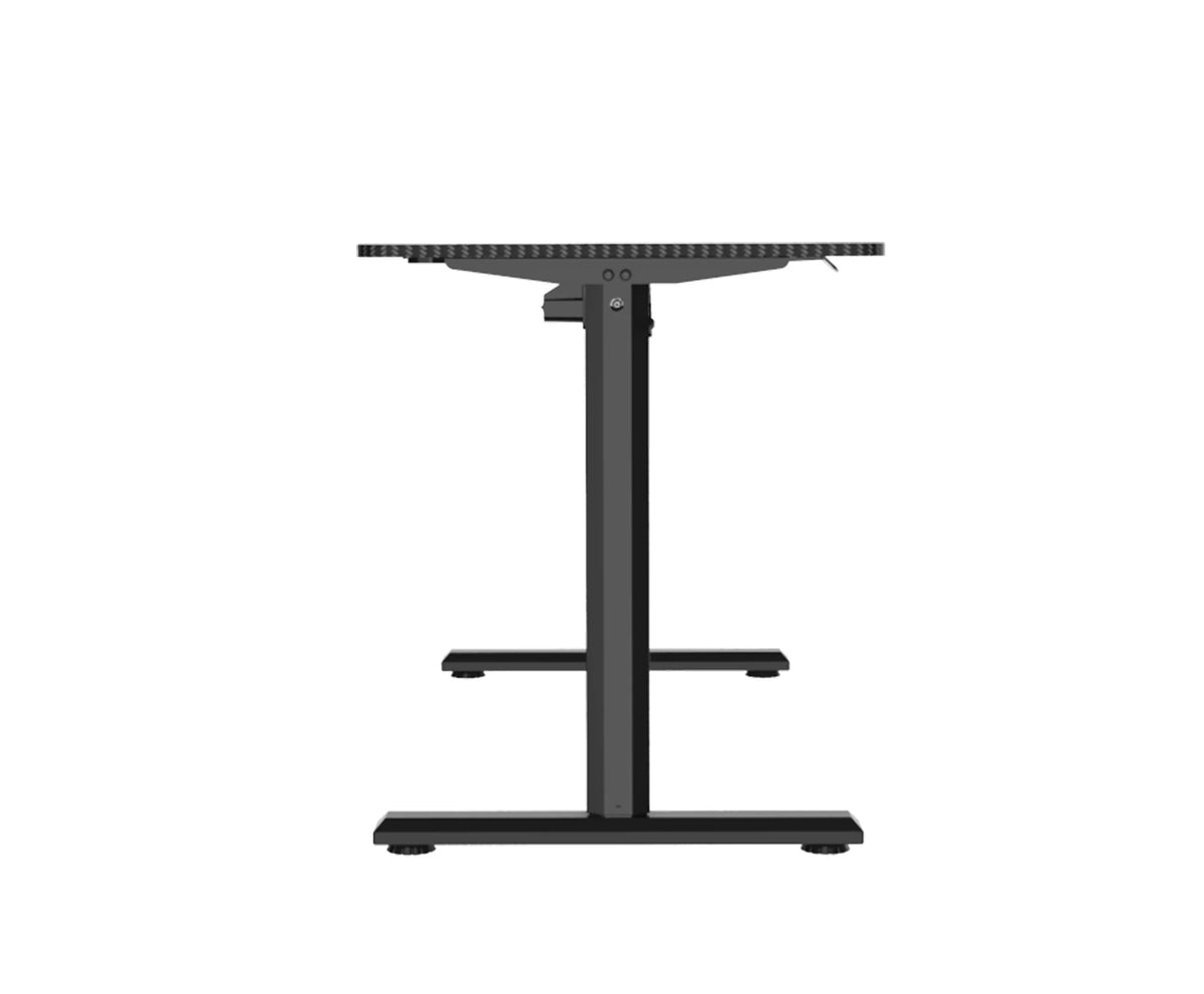 Electric Standing Desk, 140 x 60 cm Steel Adjustable Height Desk H311732
