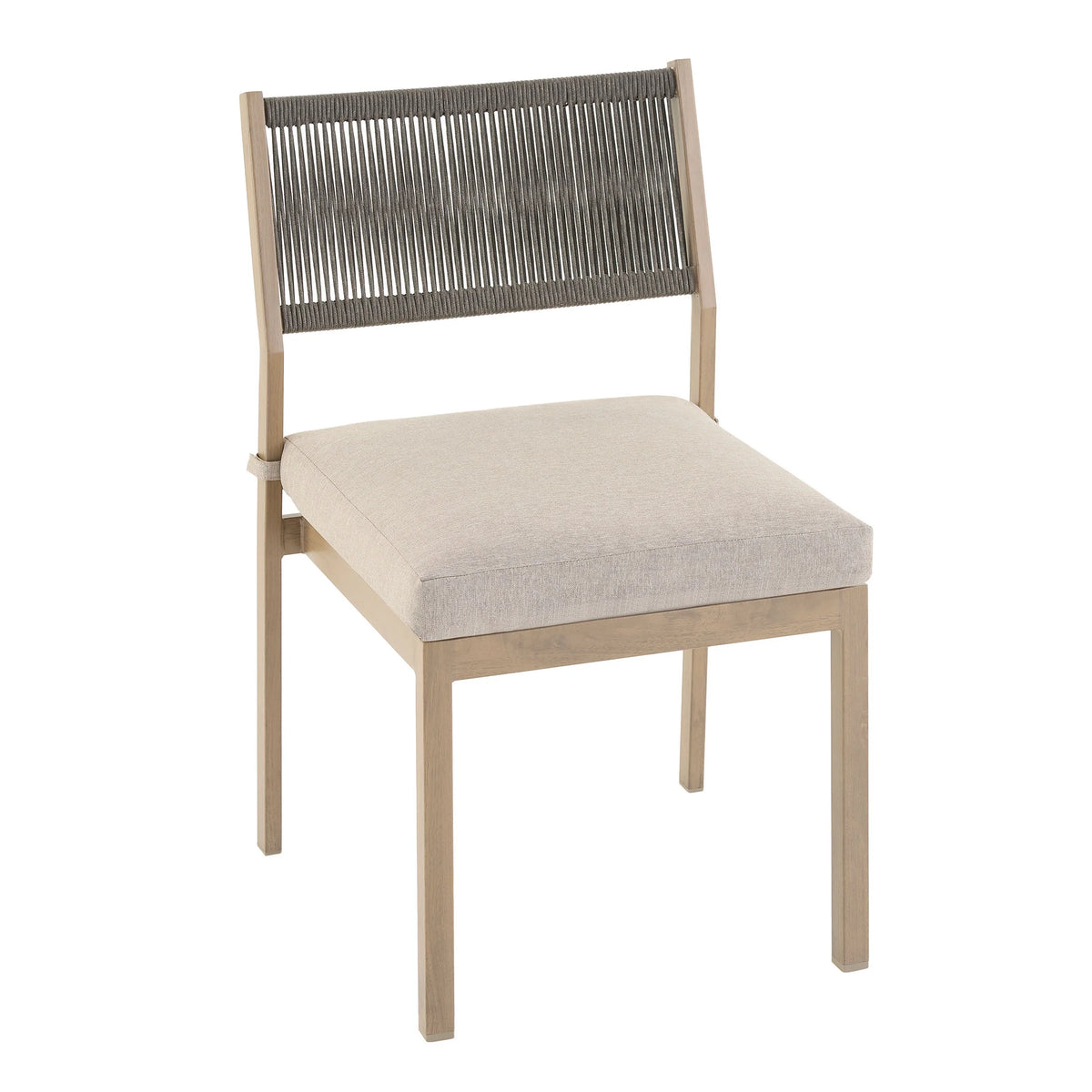 6-Piece Steel Outdoor Dining Set with Cushions Z104