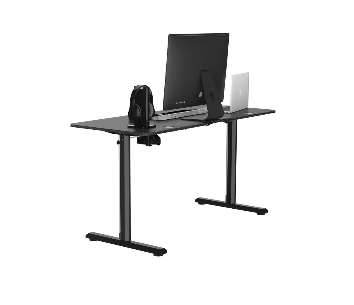 Electric Standing Desk, 140 x 60 cm Steel Adjustable Height Desk H311732