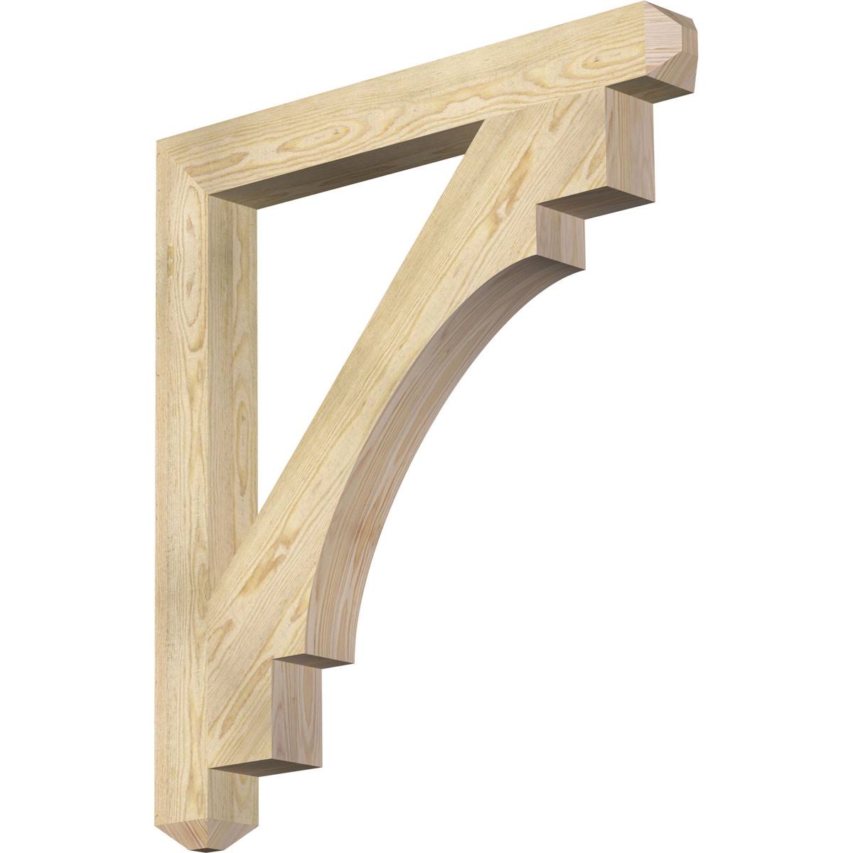 Douglas Fir Rough Sawn Bracket V5832