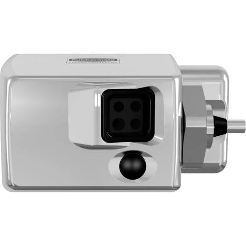 Polished Chrome Side-Mount Toilet Flushing System L900