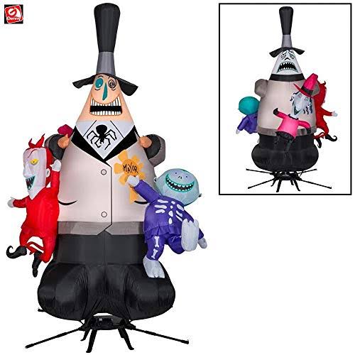 7 1/2 Airblown Animated Inflatable Rotating Yard Decoration Q97034
