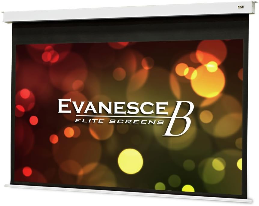 100" 16:9 Recessed in-Ceiling Electric Projector Screen with Installation Kit S770636