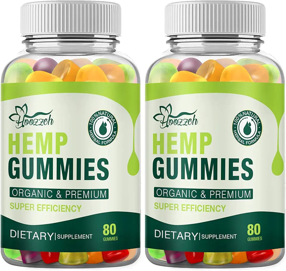 Hemp Gummies Vegan Gluten-Free 2-Pack F98519