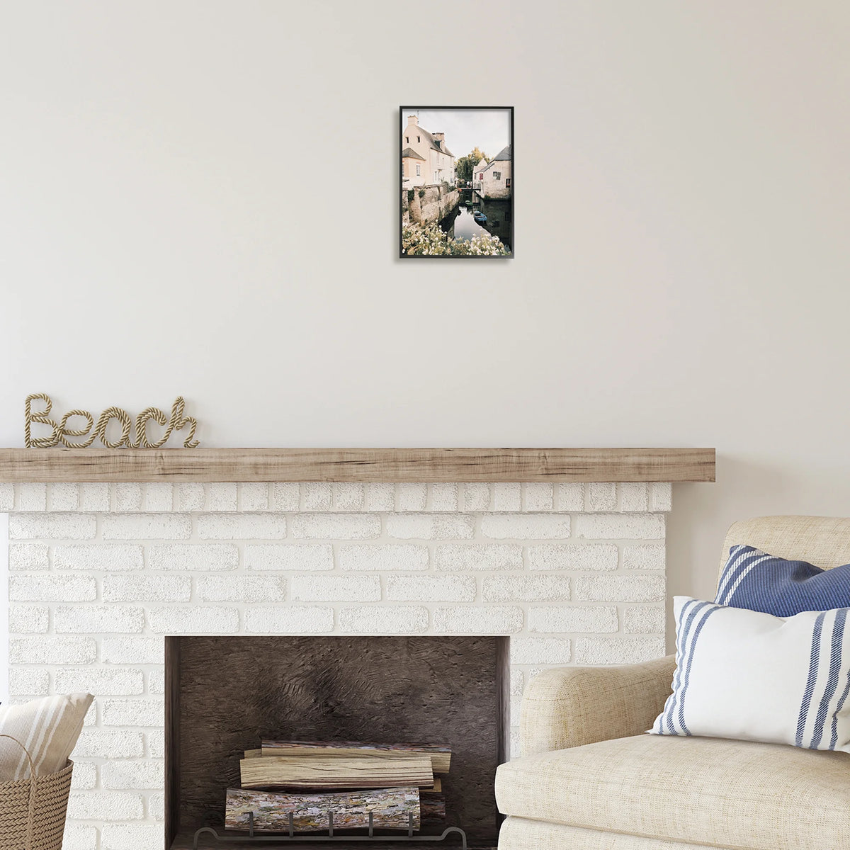 Black Framed Art Print Wall Art W826532