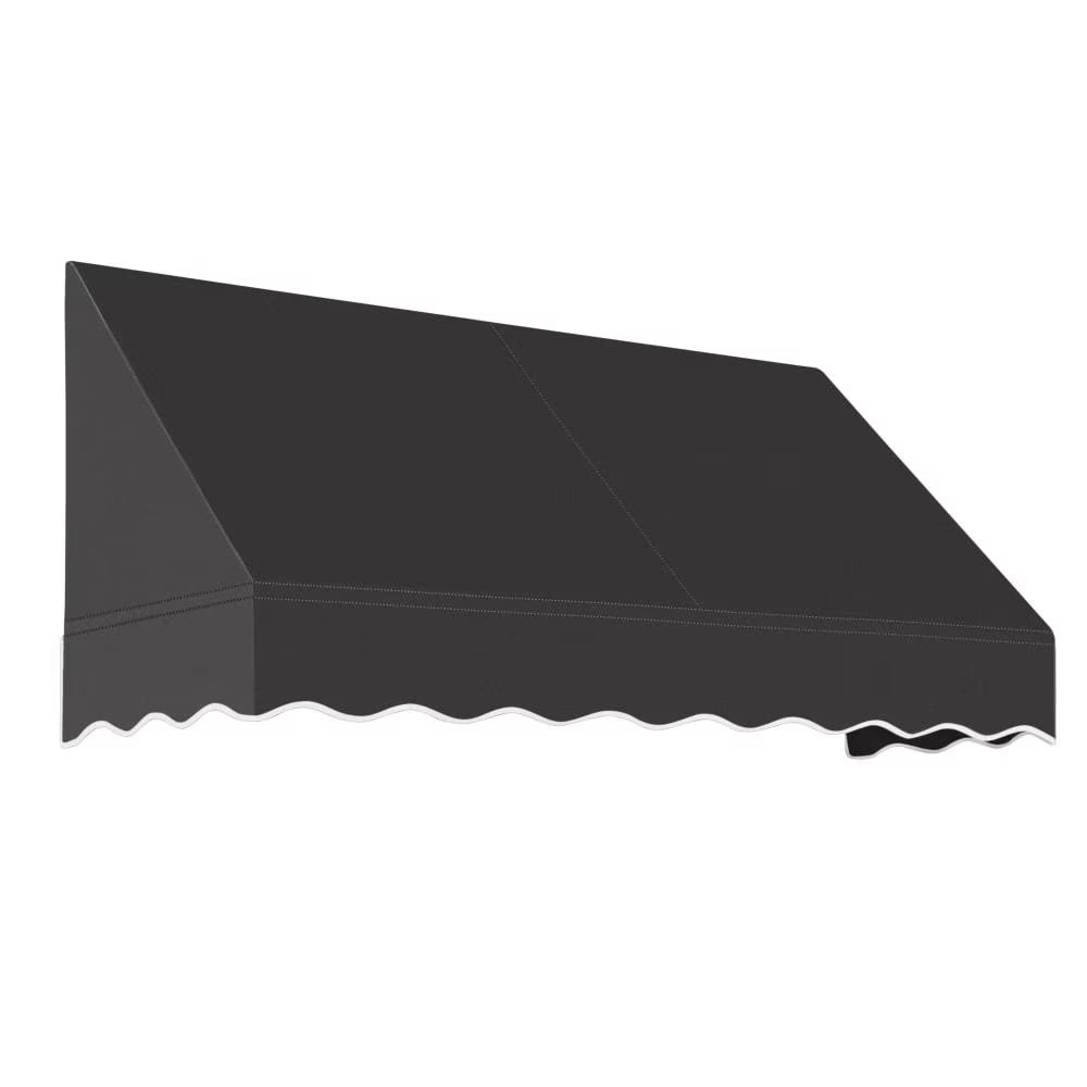 Black Acrylic Fixed Awning G2708