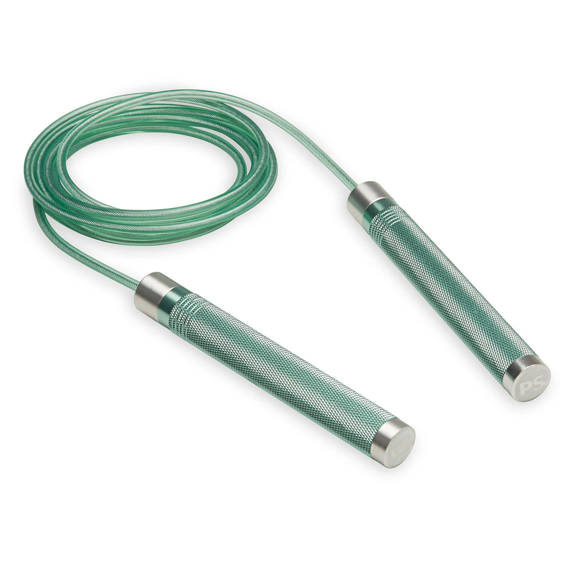 Green Adjustable Cable Jump Rope E3938