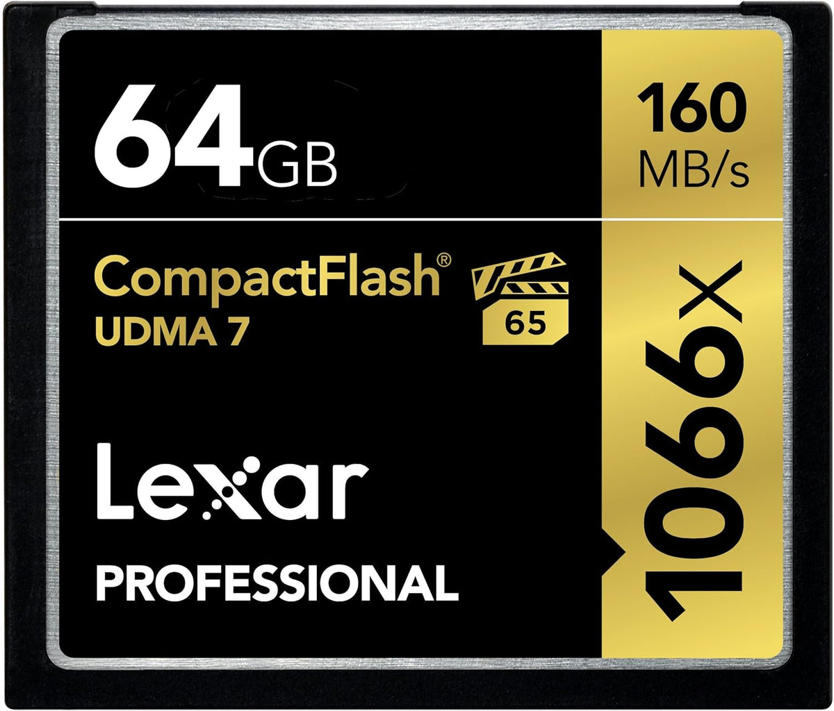 64GB CompactFlash Card, Up to 160MB/s Read Z14041