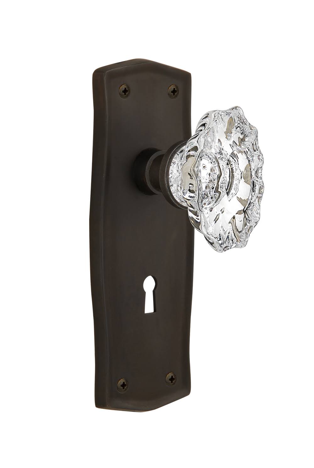 Oil-Rubbed Bronze Double Dummy Door Knob J298
