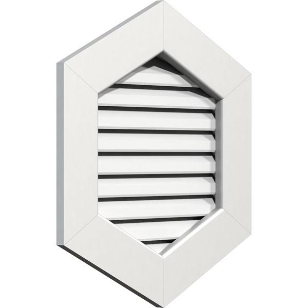 Vertical Peaked Gable Vent W416