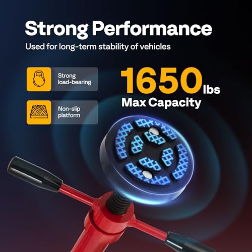 Underhoist Support Stand with Foot Pedal, 3/4 Ton Capacity J9996