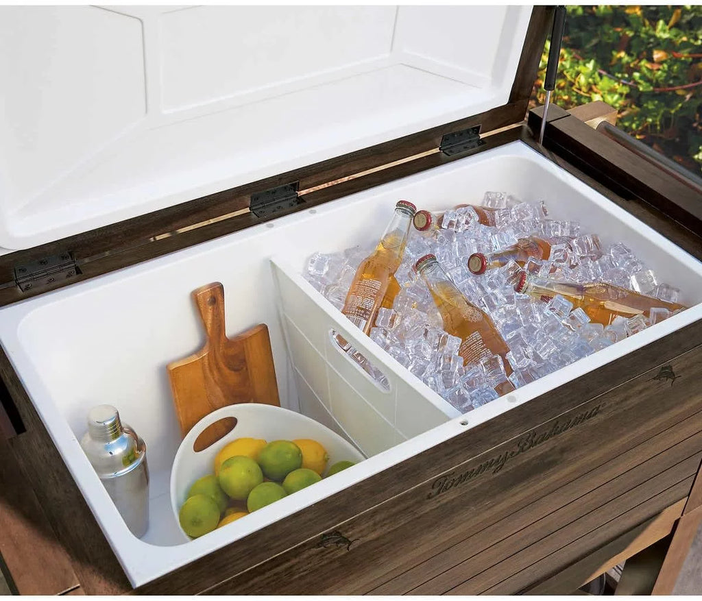 Rolling Wood Cooler F2302