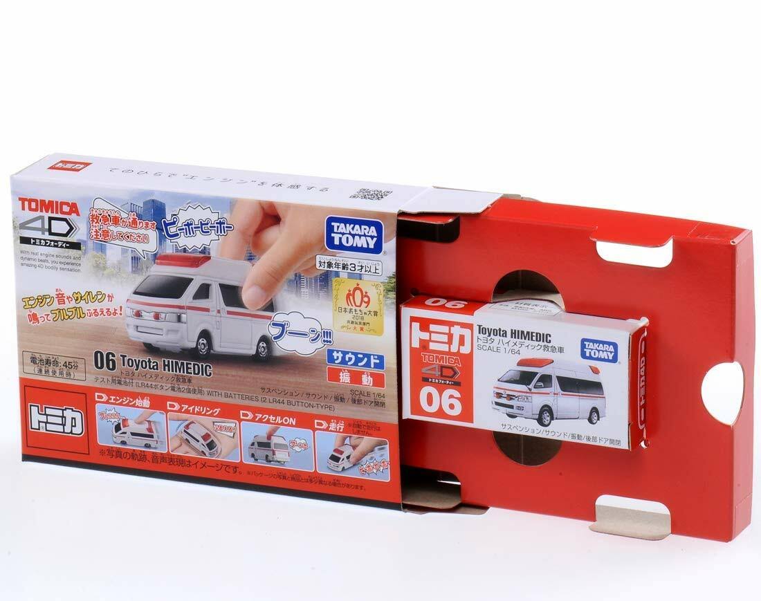 Tomica 4D 06 Toyota Himedic Ambulance C92834