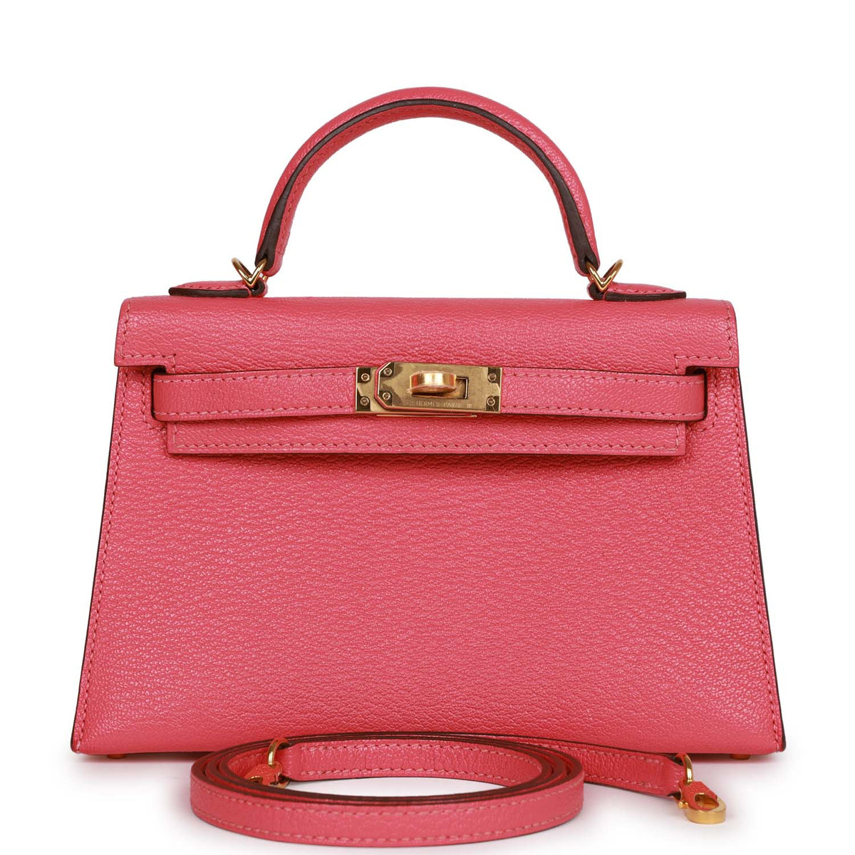 Pre-owned Rose Lipstick Chèvre Bag G5376