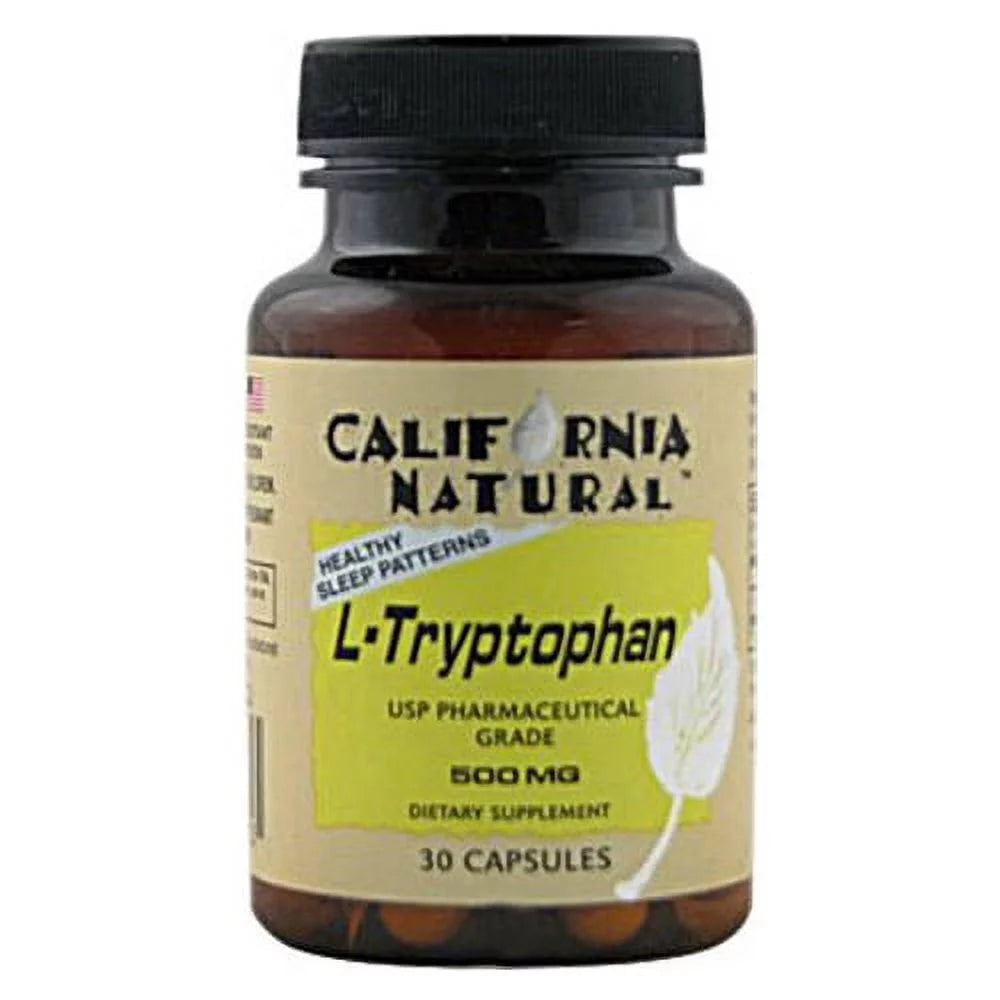 L-Tryptophan 500 Mg Capsules 2 Pack Z7915