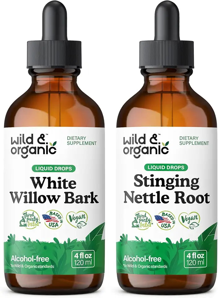 White Willow Bark and Stinging Nettle Root Tincture 4 fl oz U686151