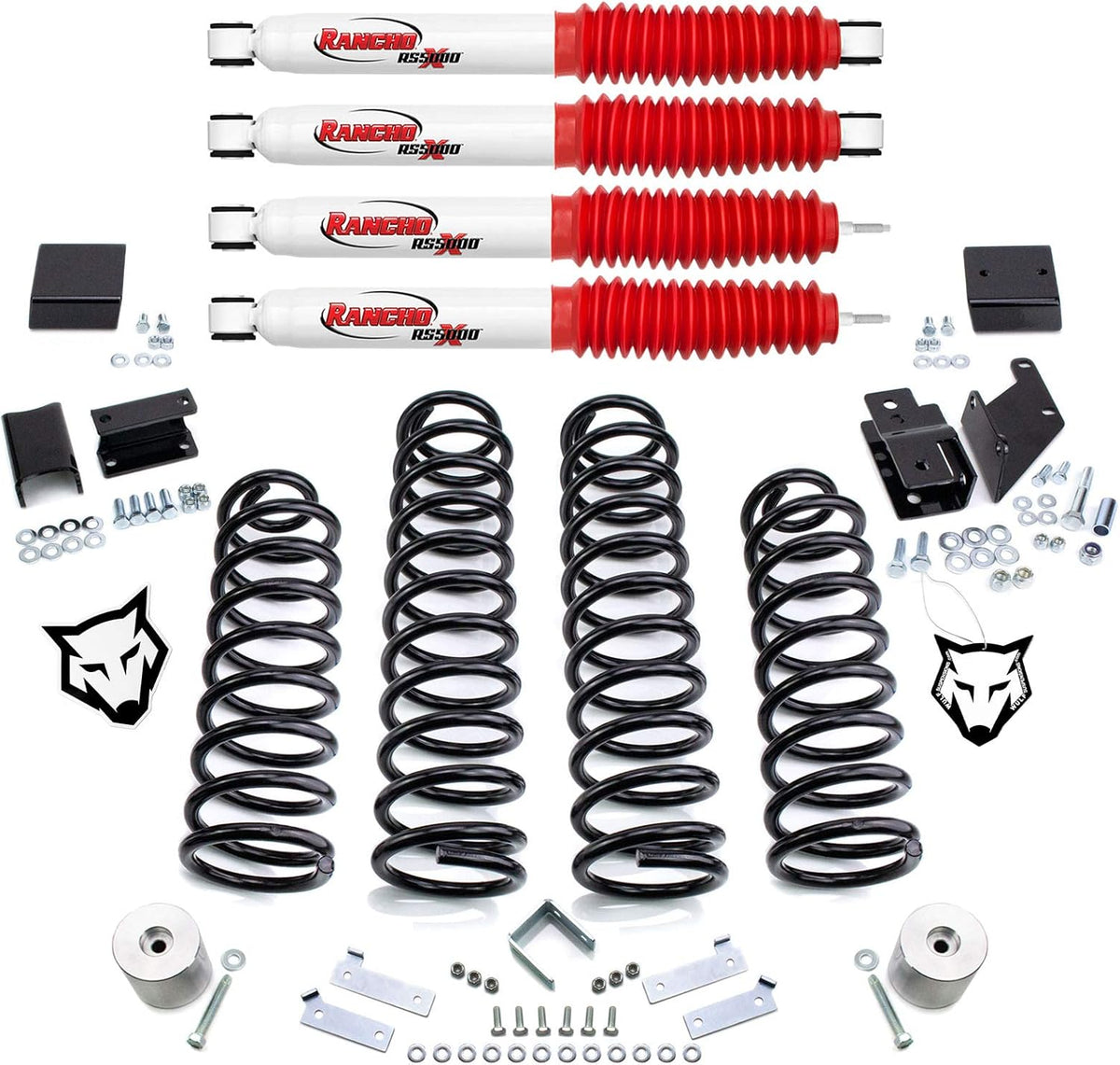 3" Lift Kit with Rancho Shocks for Jeep Wrangler JK K5129