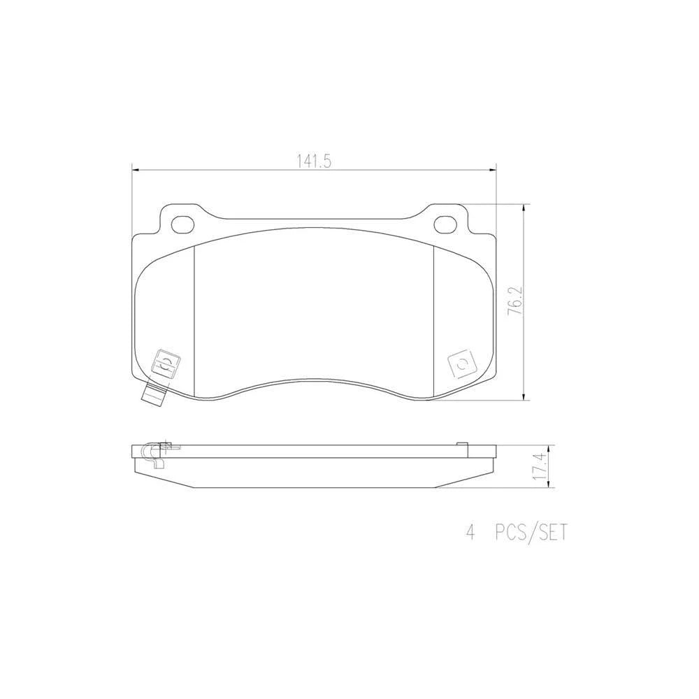 Disc Brake Pad Set K8528