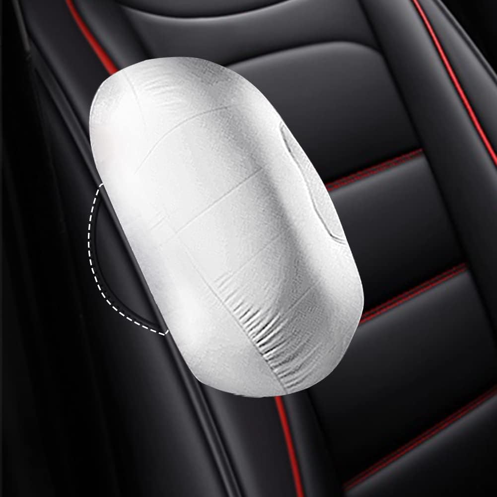 Faux Leather Waterproof Car Seat Covers Full Set with Airbag Compatible M166