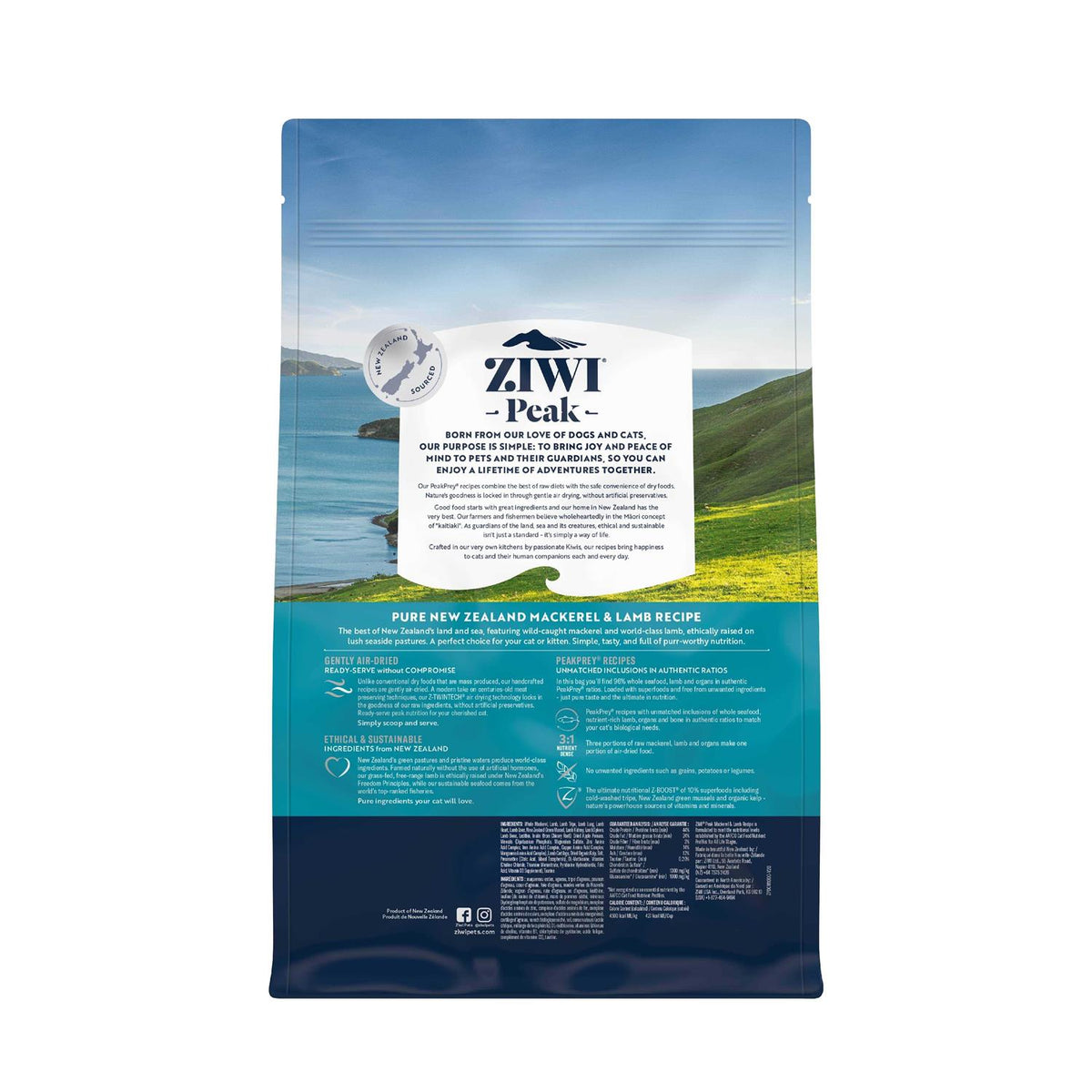 Mackerel Lamb Air-Dried Cat Food E657