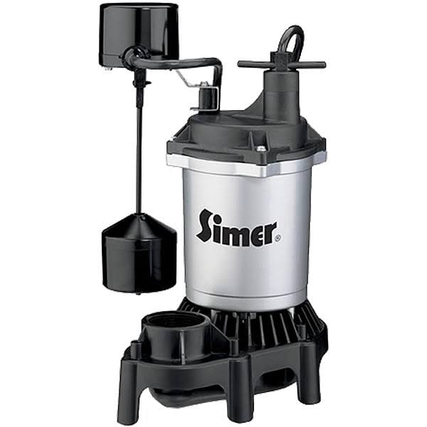 3/4 HP Zinc Thermoplastic Sump Pump with Vertical Float I836758