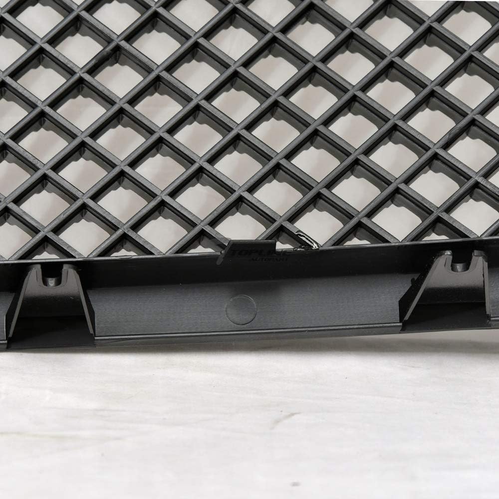Black Mesh Front Hood Bumper Grill Grille ABS A426