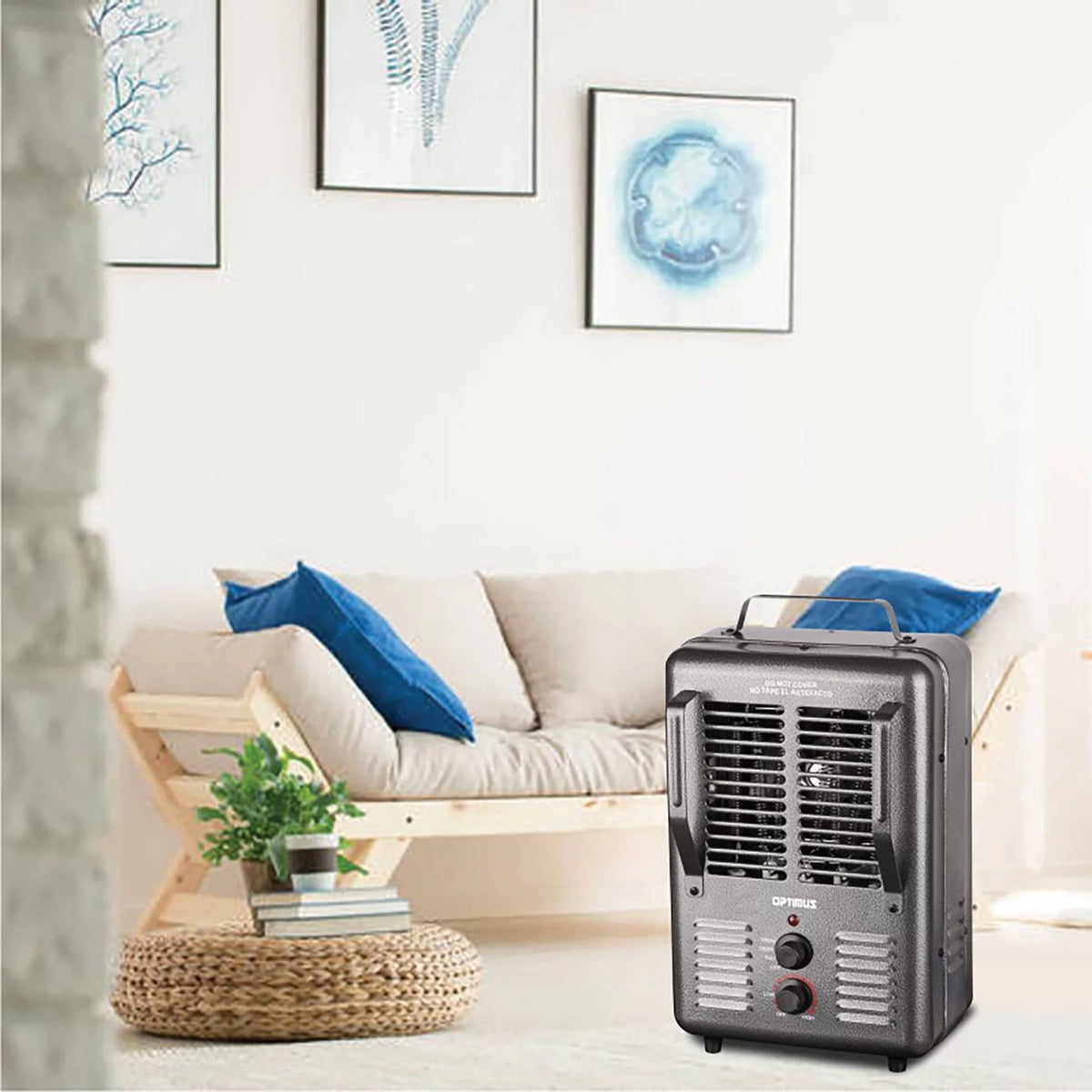 1,300-Watt/1,500-Watt Portable Utility Heater with Thermostat R79241