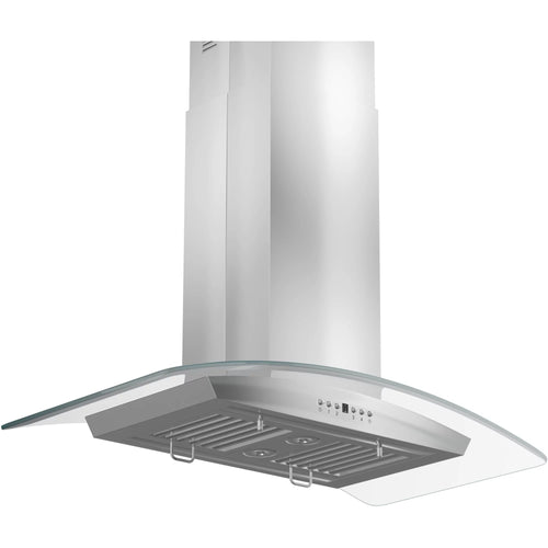 36 in. Island Mount Stainless Steel & Glass Range Hood X90857