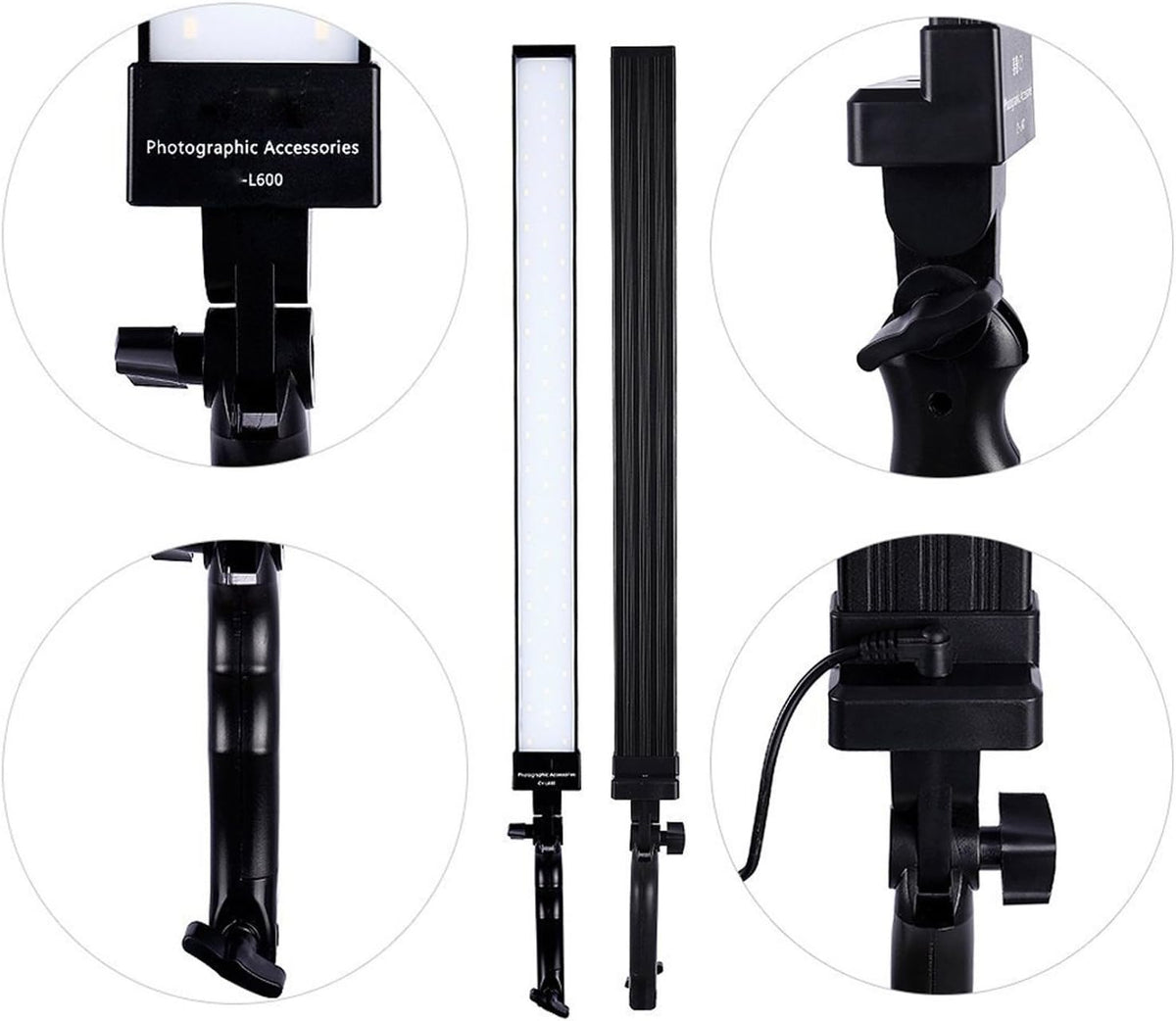 36w Dimmable LED Video Light Kit with Tripod Stand D5720