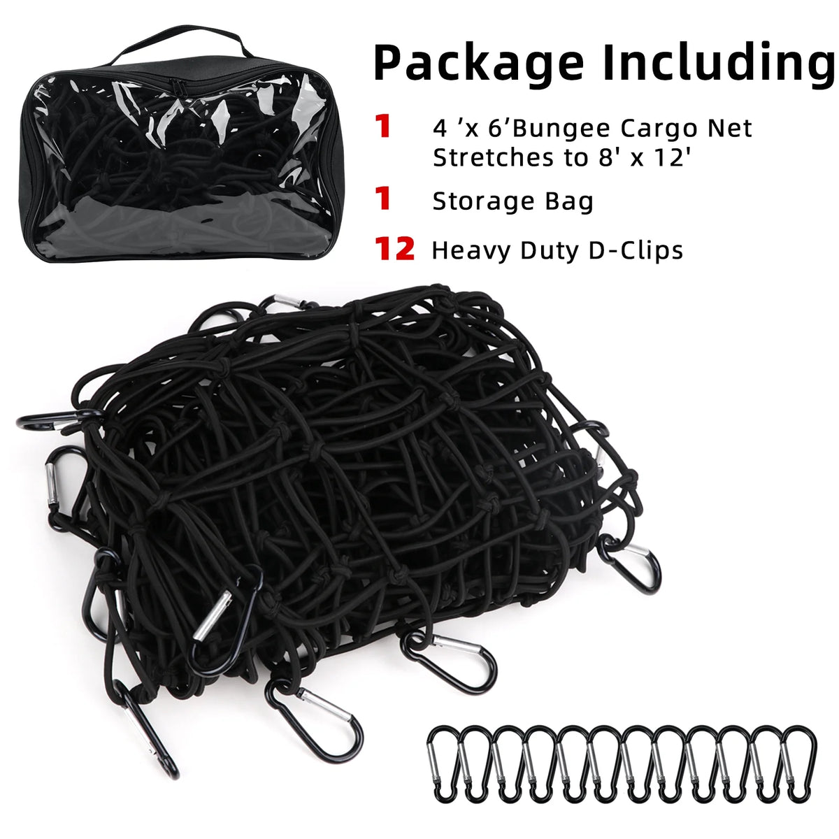Heavy Duty Bungee Cargo Net W38131