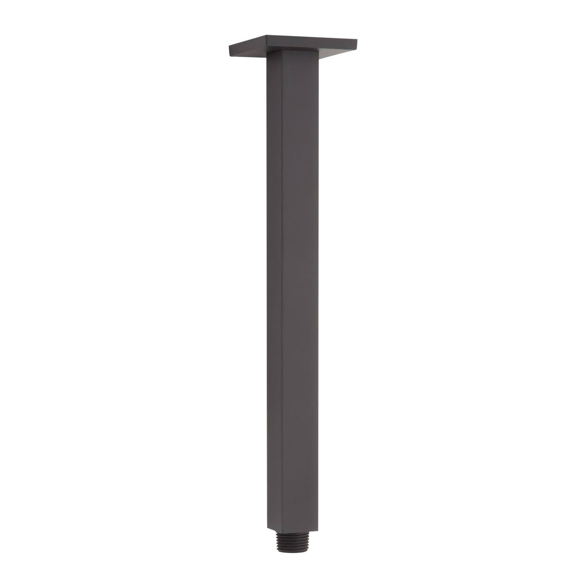 Matte Black Square Ceiling-Mount Shower Arm A9160