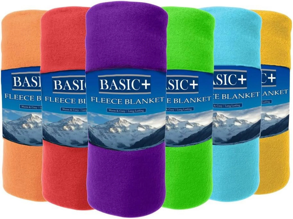 Fleece Throw Blankets & Decorative Furniture Covers 50X60 E466