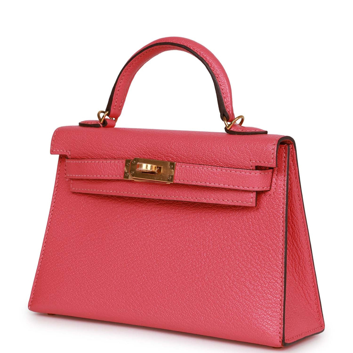 Pre-owned Rose Lipstick Chèvre Bag G5376