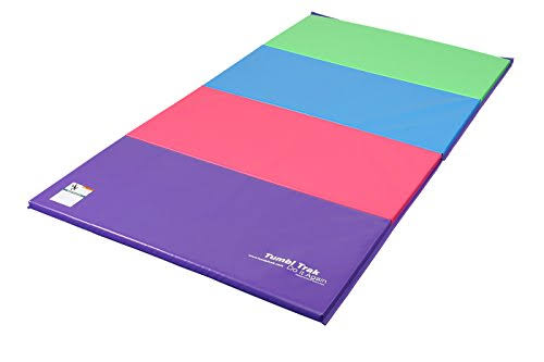 Folding Tumbling Panel Mat, 5ft x 10ft x 1-3/8in Q240