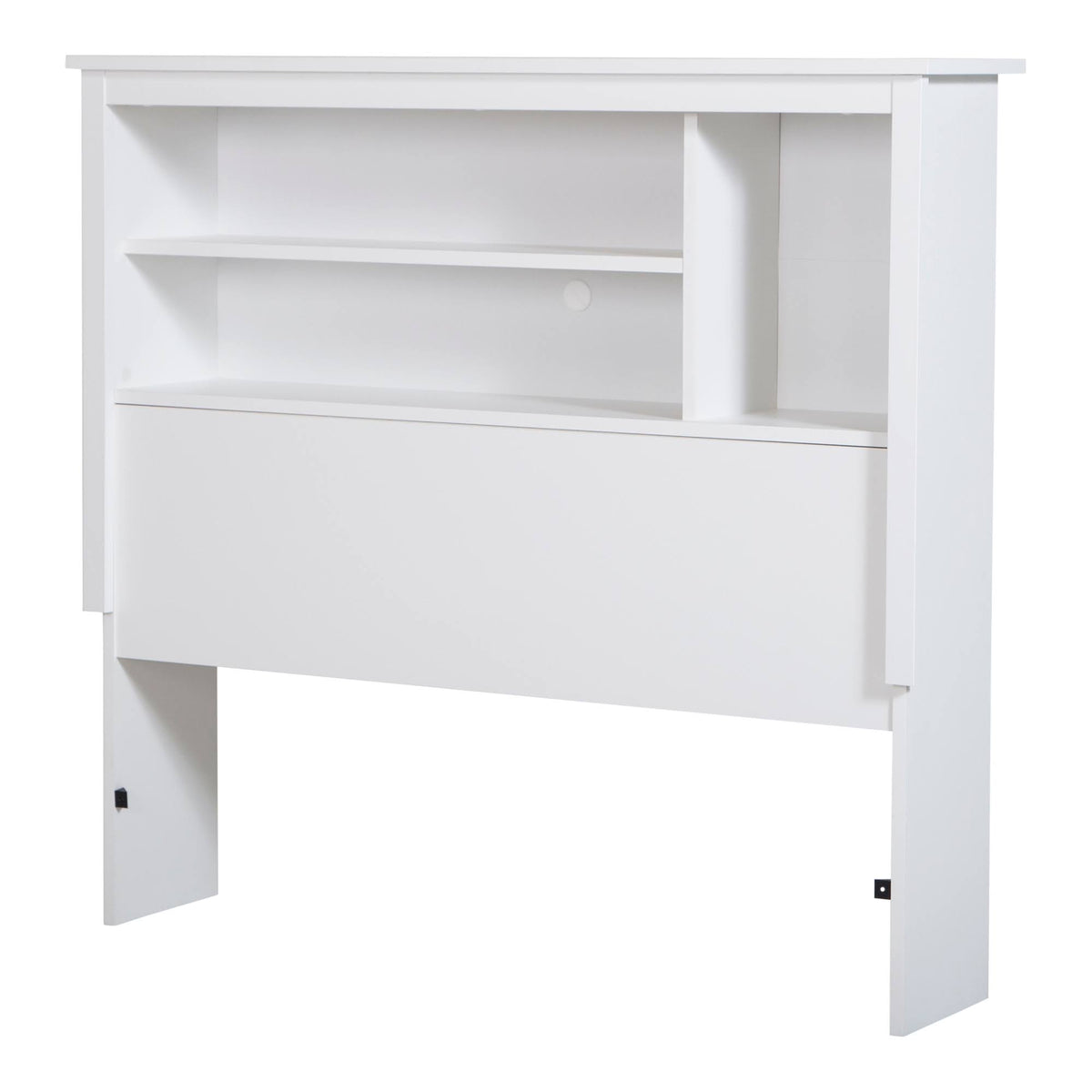 Pure White Twin Bookcase Headboard Q585688