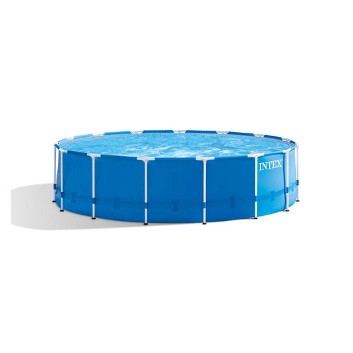 15ft x 48in Frame Swimming Pool Set with Pump V936134