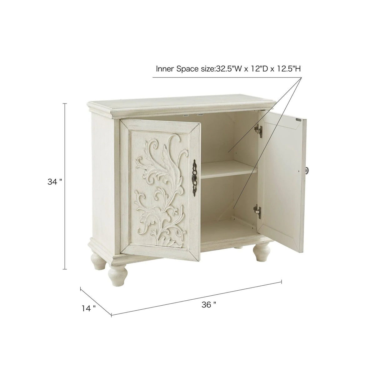 2-Door Cabinet Y164