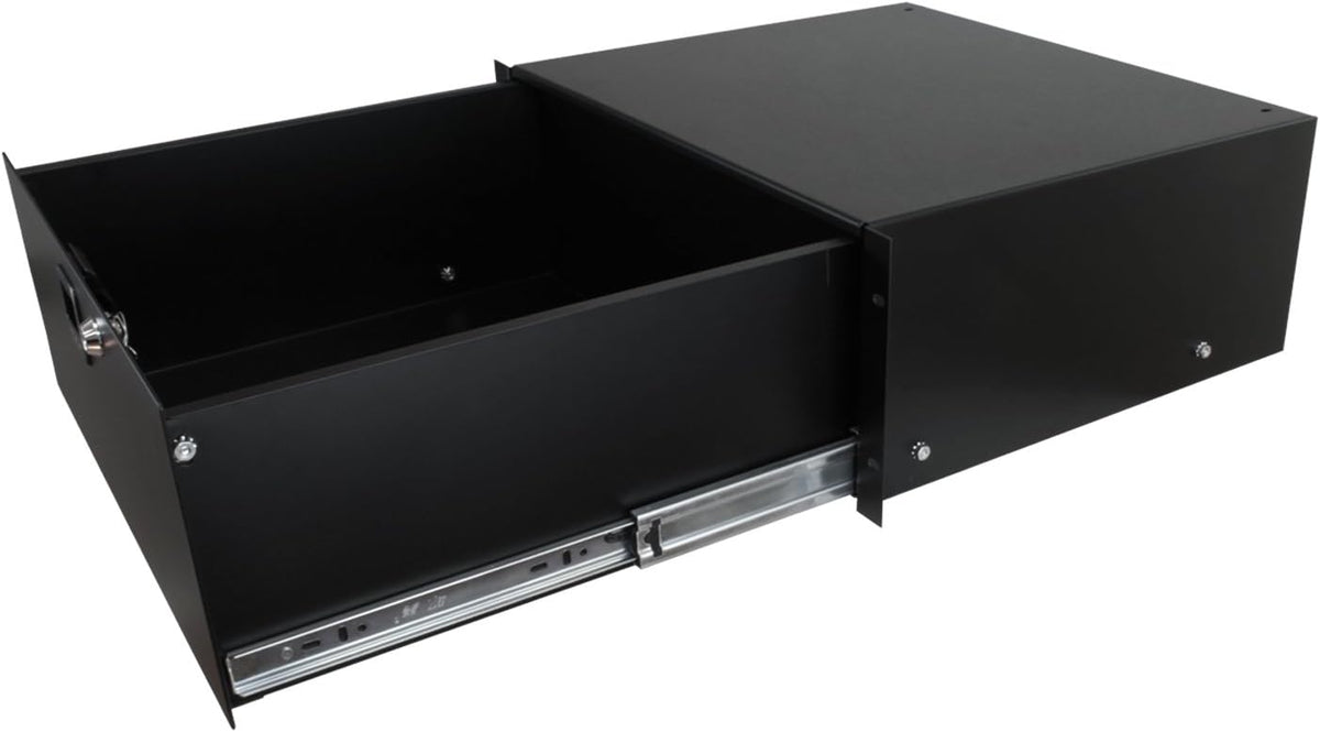 4U Steel Rack Drawer with Slam Latch & Keyed Lock T2209