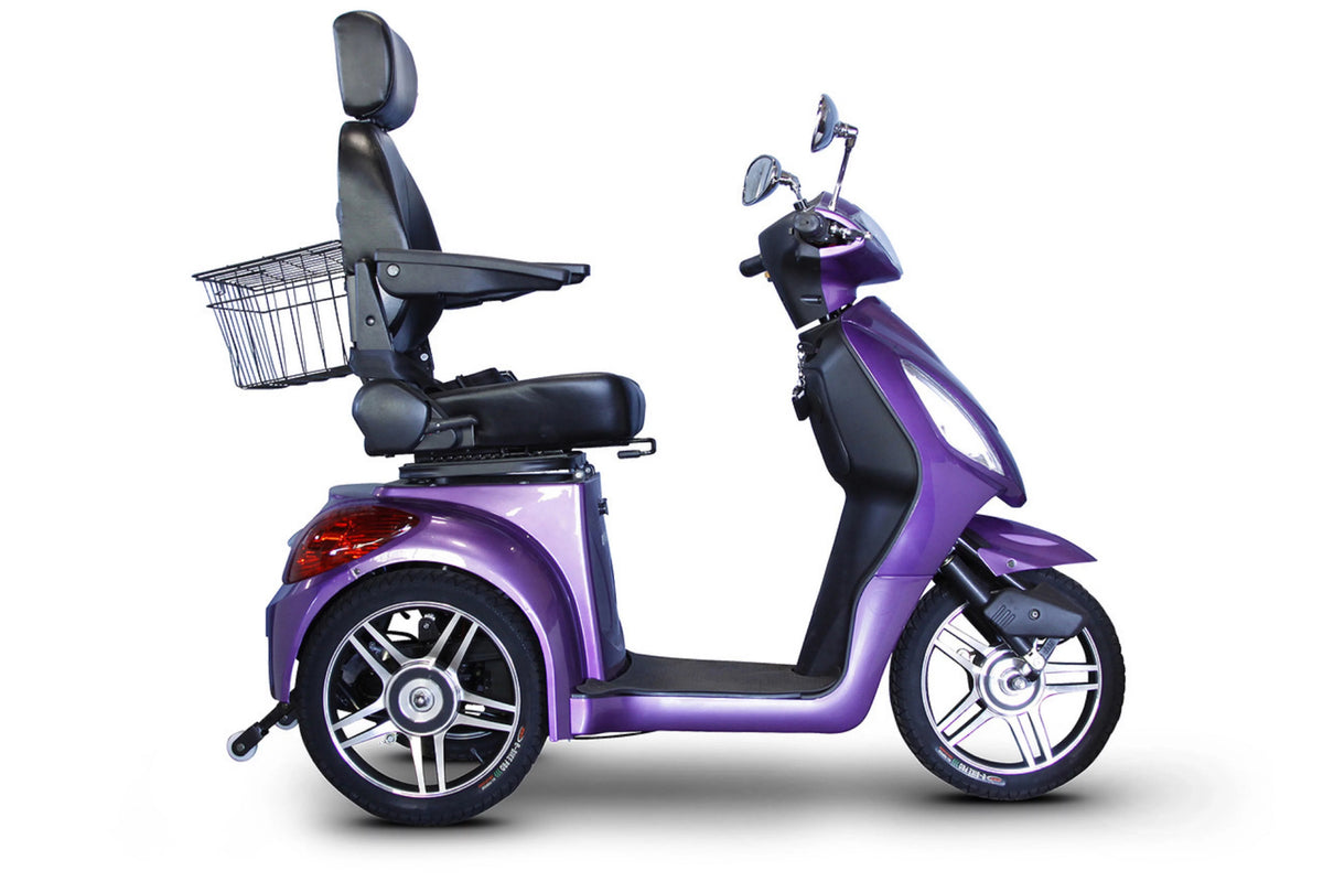 Lavender 3-Wheel Scooter with Electromagnetic Brakes B35844