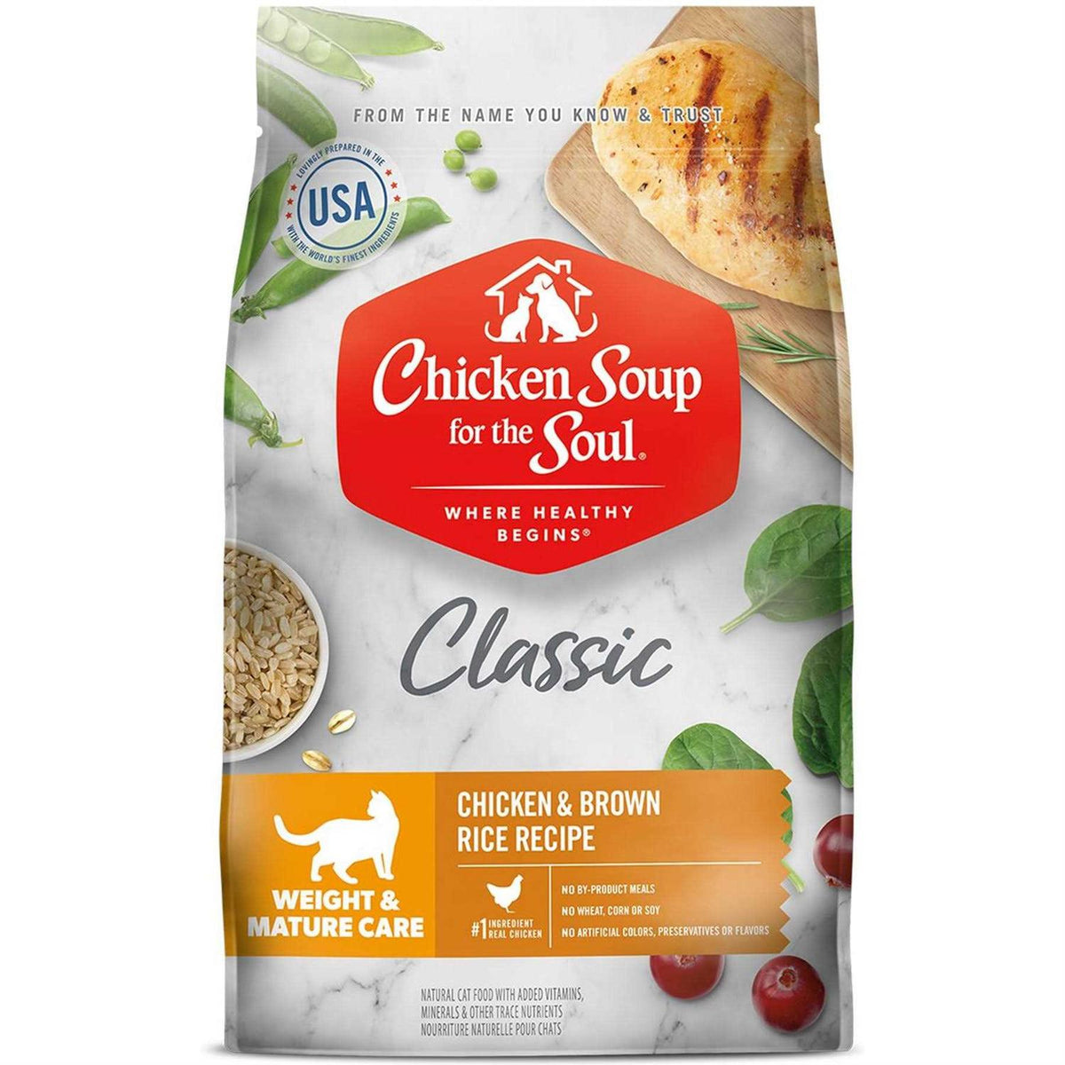 Chicken Brown Rice Recipe Dry Cat Food N839869
