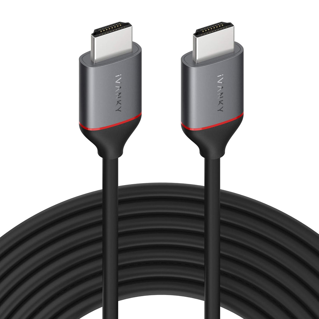 4K HDMI 2.0 Cable 50 ft, 18Gbps, Pack of 2 X74240