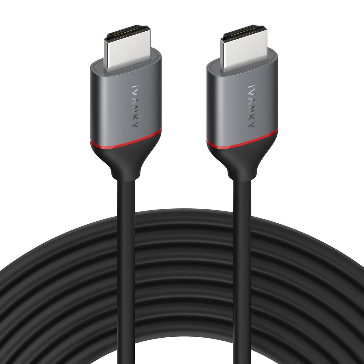 4K HDMI 2.0 Cable 50 ft, 18Gbps, Pack of 2 X74240